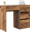 vidaXL - Bureau - Oud - Hout - 90x37,5x75 - cm - Gelaagd - Hout
