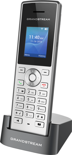 Grandstream WP810 - Draadloze VoIP-telefoon - 2 lijnen - WiFi 4 - Zwart