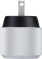 Just Mobile AluPlug - Oplader - 2 USB poorten - Zilver
