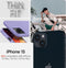 Spigen ACS06780 - Soft case - Schokabsorberend - Paars