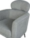 SOBY - Fauteuil - Grijs - Polyester