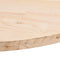 vidaXL - Tafelblad - ovaal - 110x55x2,5 - cm - massief - grenenhout