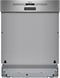 Neff S145ECS15E - Half geïntegreerde vaatwasser - 14 couverts - geborsteld staal