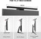 TULITE Monitor lamp - LED Bureaulamp met klem - Dimbaar - USB - Zwart