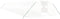 vidaXL - Tuinkas - met - stalen - frame - 72 - m² - 18x4x2 - m - wit
