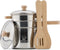 New Classic Toys - Metalen Pannenset - 7-delige set met houten handvatten en keukengerei