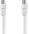 Nedis CSGL40200WT30 - Coax Kabel - 300 cm - Wit