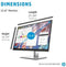 HP E24 G4 - Monitor 23,8