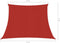 vidaXL - Zonnezeil - 160 - g/m² - 3/4x3 - m - HDPE - rood