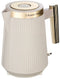 Russell Hobbs Brontë - Waterkoker 1,7L 2400W - 360° draaibaar - Mat zwart/goud
