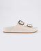 Zaxy Partner - Slippers - Stoere banden met gesp - Off White - Maat 38