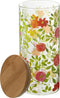 J-Line voorraadpot Bloemen - glas - mix - medium