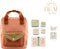 BEAU by Bo Sticky lemon rugzak small + A little lovely company back to school set Bloessem roze