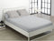Set beddengoed Alexandra House Living Parelgrijs Bed van 150 3 Onderdelen