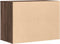 vidaXL - Ladekast - 80x41x58 - cm - bewerkt - hout - bruin - eikenkleurig