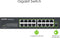 ZyXEL GS1100-16 - 16 Poorts Unmanaged Gigabit Switch - Plug-n-play zonder ventilator