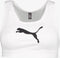 PUMA 4Keeps - Mid Impact Sportbeha - Medium ondersteuning - White/black BIG CAT
