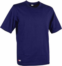 Cofra Zanzibar - Heren T-Shirt Korte Mouwen - Katoen - Marineblauw