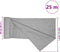vidaXL - Privacynet - 75 - g/m² - 1,8x25 - m - HDPE - lichtgrijs