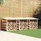 vidaXL - Pergola - met - dak - 100x90x100 - cm - geïmpregneerd - grenenhout