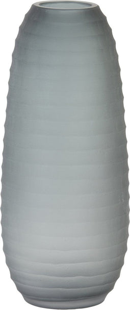 Light&living Vaas Ø16x38 cm SOMERO glas mat donker grijs