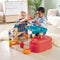 Hape - Quadrilla Stack Track Bucket Set - 90 onderdelen - inclusief spiraalrechter