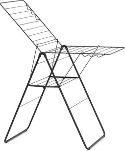 Brabantia HangOn Droogrek - 20 meter droogruimte - inklapbaar - Matt Black