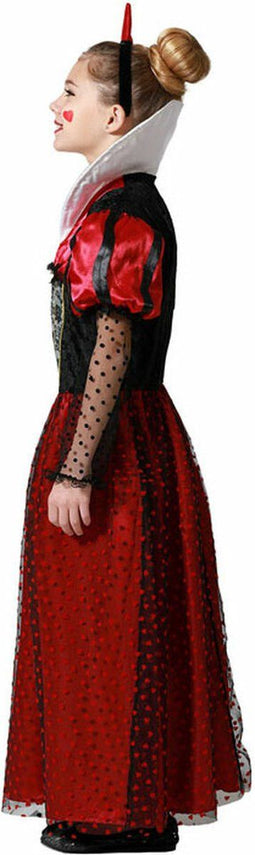 Kostuums voor Kinderen Harten Koningin - 10-12 Jaar