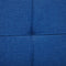 RONNE - Slaapbank 3-zits - Marineblauw - Polyester