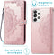 iMoshion Hoesje Geschikt voor Samsung Galaxy A33 Hoesje Met Pasjeshouder - iMoshion Mandala Bookcase - Rosé Goud