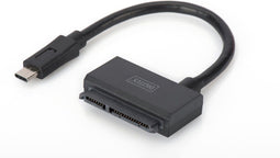 Assmann DA-70327 - USB 3.1 type C - SATA 3 adapterkabel 0.35 m - Zwart