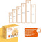 Goliving LED Kaarsen Set - 9 Stuks - Bewegende Vlam - Echte Wax - Warm Wit Licht - 2 Afstandsbedieningen