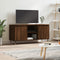 vidaXL - Tv-meubel - 104x35x50 - cm - bewerkt - hout - bruin - eikenkleur
