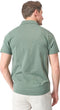 Mario Russo Korte Mouwen Hemd - Polo Shirt Heren - Ademend - Eend Groen - XXL