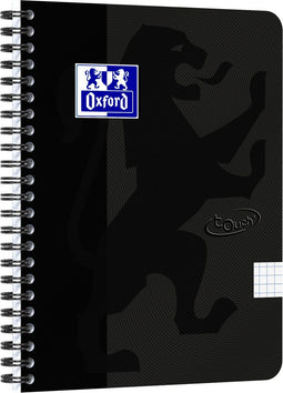 Spiraalblok oxf touch a5 ruit 5mm 140pag 80gr zw | 5 stuks