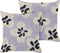 SOAPWORT - Set van 2 kussens - Paars - Katoen