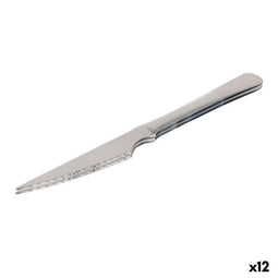 Vleesmessenset Quttin Classic Zilverkleurig Roestvrij staal 21,5 x 1,9 cm 2 Onderdelen (12 Stuks)