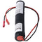 Gessler NICD_3625_STAB - Noodverlichting Accu - 3.6V 2500mAh met 300mm kabel en Faston aansluiting +2.8mm