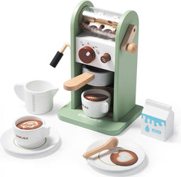 Koffiezetapparaat hout