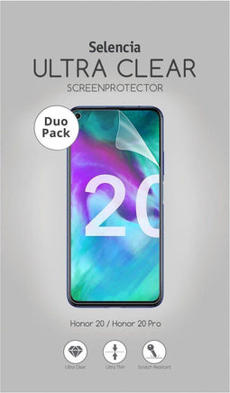 Selencia Screenprotector Geschikt voor Huawei Nova 5T / Honor 20 - Selencia Duo Pack Ultra Clear Screenprotector smartphone