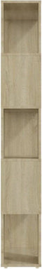 vidaXL-Boekenkast/kamerscherm-60x24x155-cm-sonoma-eikenkleurig