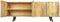 Liviza Dressoir Ondas - Mangohout - Rechthoek Hout - 60 cm , 45 cm , 160 cm