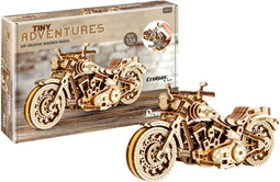 1:13 Revell 00614 Tiny Adventures - Cruiser V-Twin Motorfiets - Functioneel Model Houten Modelbouwpakket