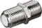 ValueLine FC-018 - F-Connector koppelstuk - Female - Zilver