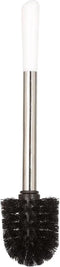 WC-/toiletborstel met houder rond wit glans keramiek 36 cm