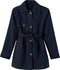 NAME IT NKFMARIA - Trenchcoat meisjes - Knoopsluiting met tailleband - Maat 116