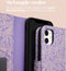 iMoshion Hoesje Geschikt voor iPhone 11 Hoesje Met Pasjeshouder - iMoshion Design Bookcase smartphone - Meerkleurig / Purple White Flowers