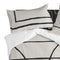 Happy Friday Pillow cover Serenity 45x110 cm (x2) Multicolor