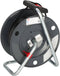 Brennenstuhl Garant E kabelhaspel, (50 m kabel in zwart, speciaal kunststof, voor gebruik binnenshuis, Made in Germany)