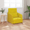 vidaXL - Ligbed - Sofa - 2-in-1 - Geel - 65x80x83 - cm - Velours